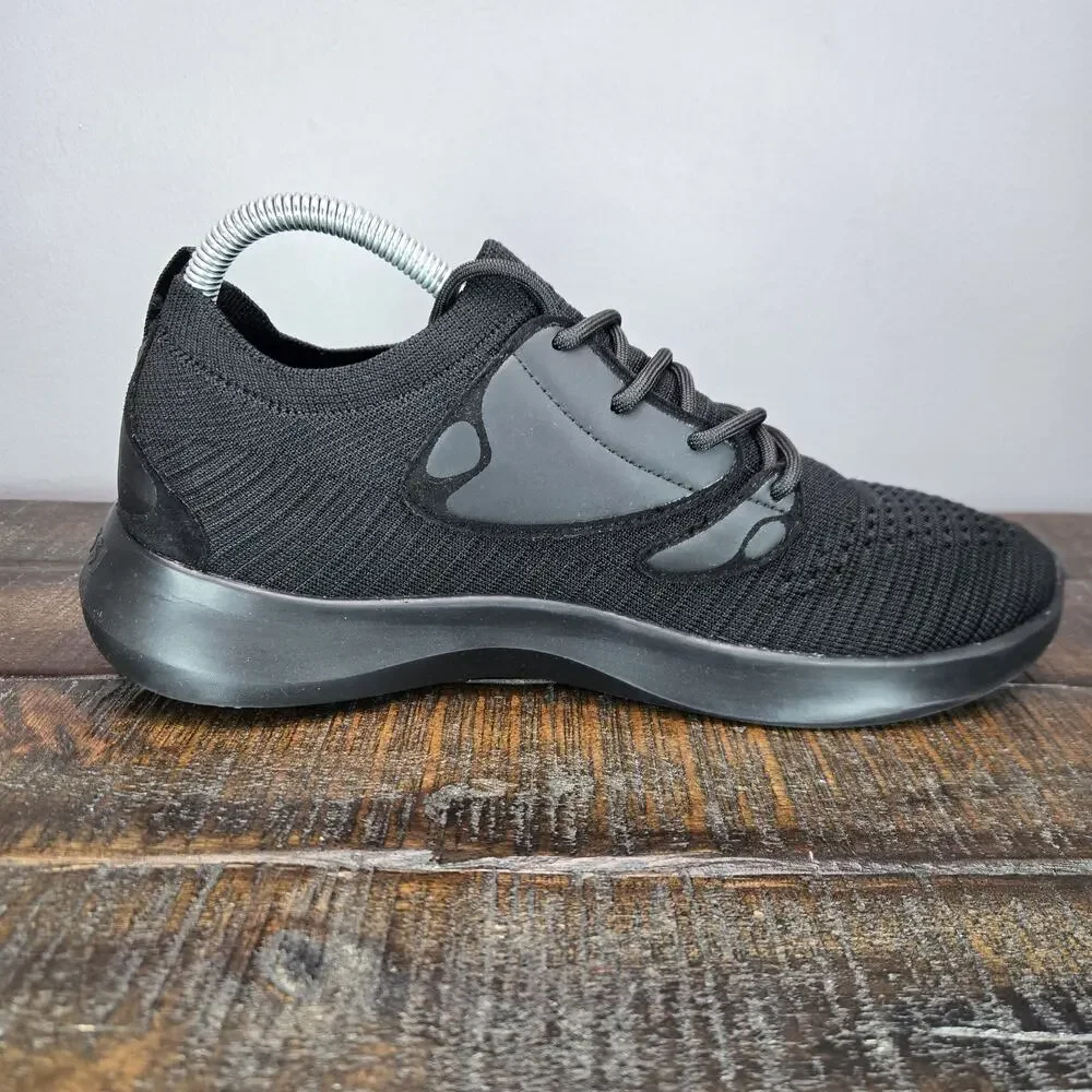 Vessi Everyday Move Sneaker Mens Size 8 Waterproof Shoes Onyx Black Black